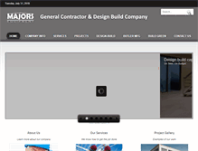Tablet Screenshot of majorsequipment.com